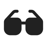Glasses SVG Icon